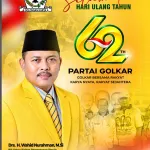 Drs. H. Wahid Nurahman, M.Si Ucapkan Selamat HUT ke-62 Partai Golkar