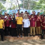 Green Policing, Polres Pasuruan Ajak Masyarakat Jaga Kelestarian Lingkungan di Hutan Kota Bangil