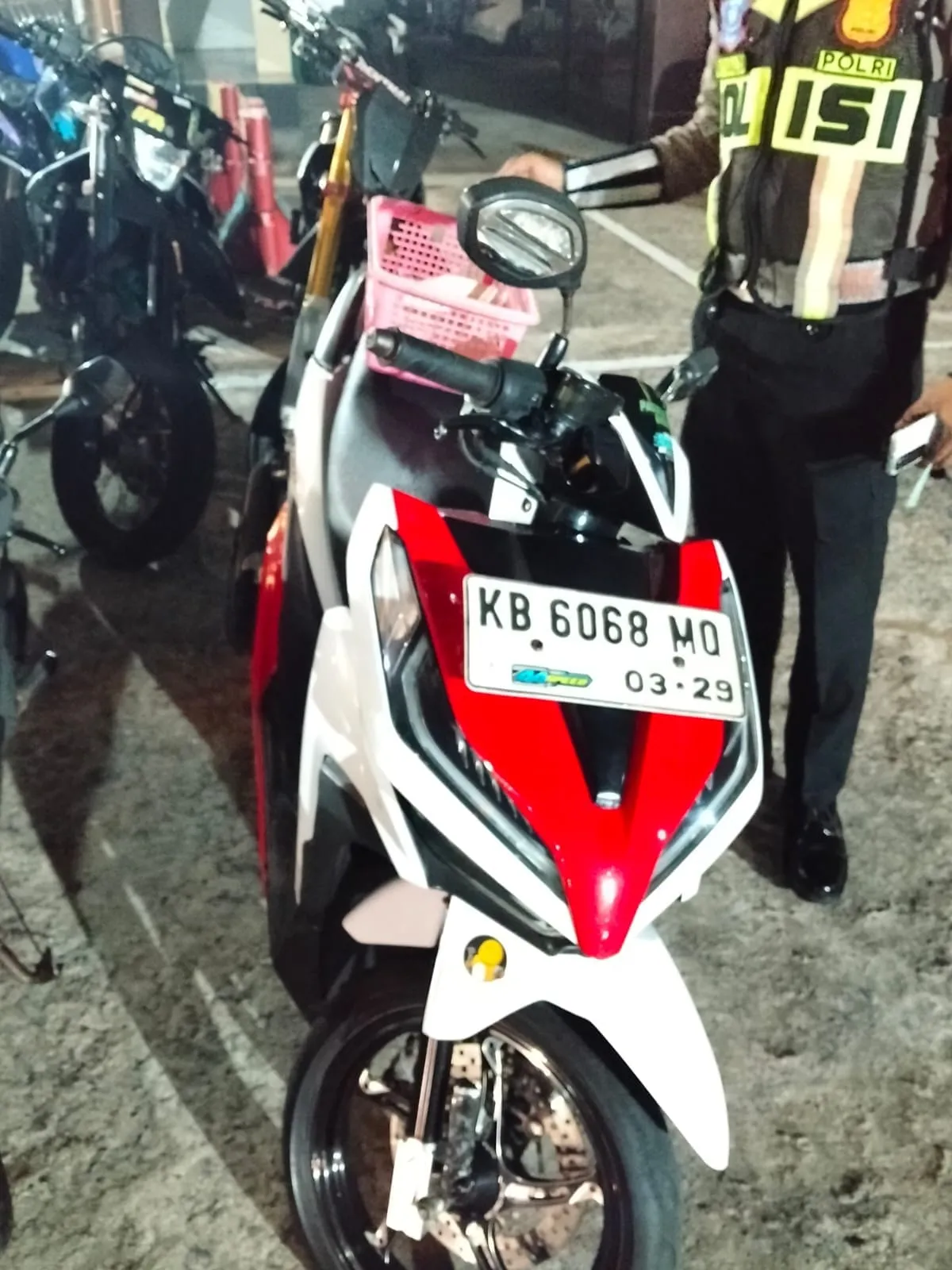 Patroli Blue Light Satlantas Polresta Pontianak Cegah Balap Liar