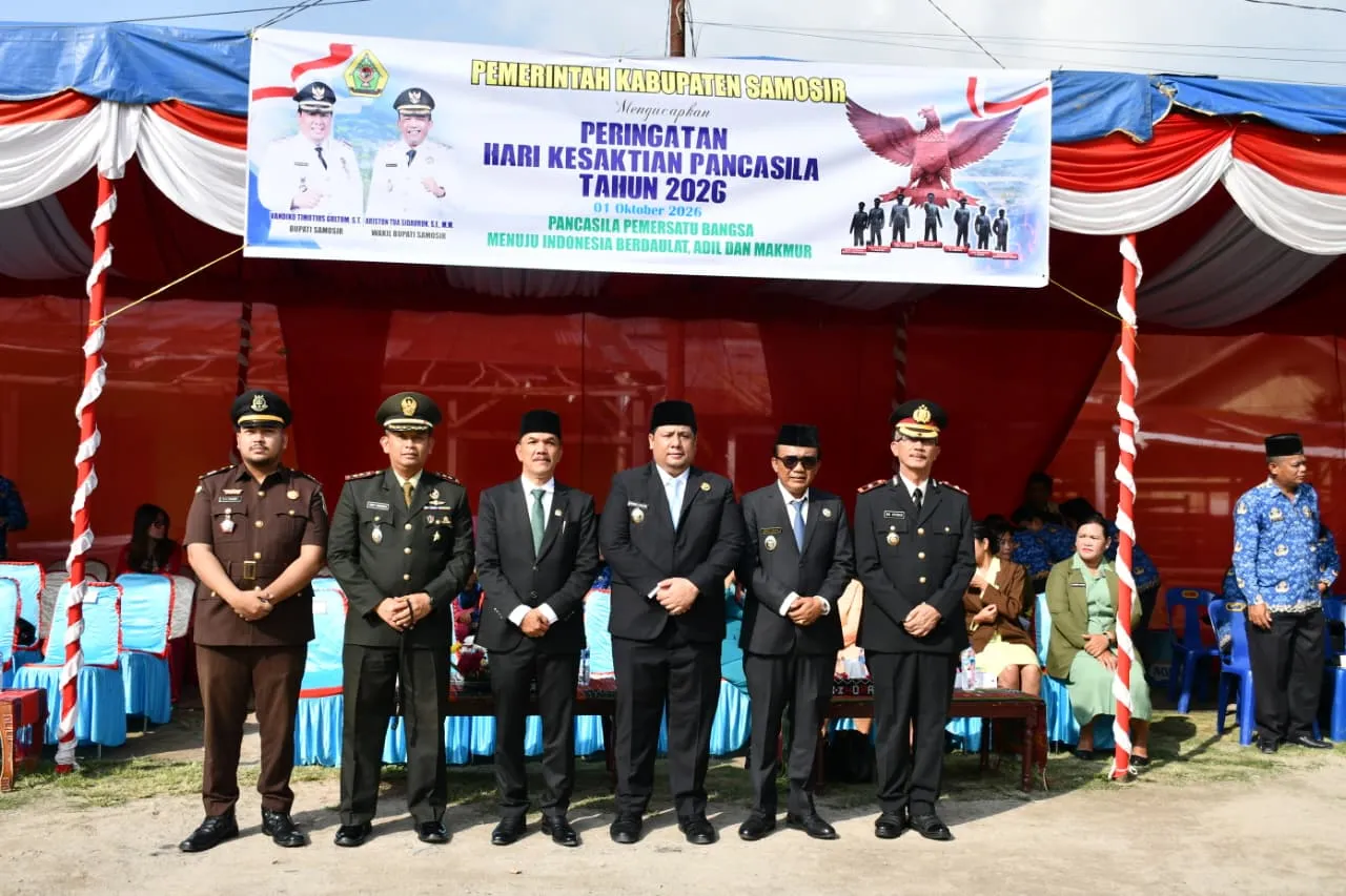 Pemkab Samosir Peringati Hari Kesaktian Pancasila 2026
