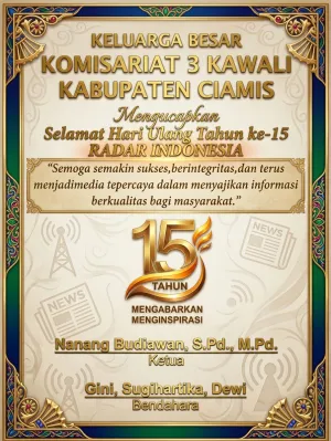 Selamat Ulang Tahun Radar Indonesia