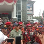 Kembali Warga Parit Seribu Didampingi Pemuda Pancasila Kubu Raya Demo Di BPN Kubu Raya 