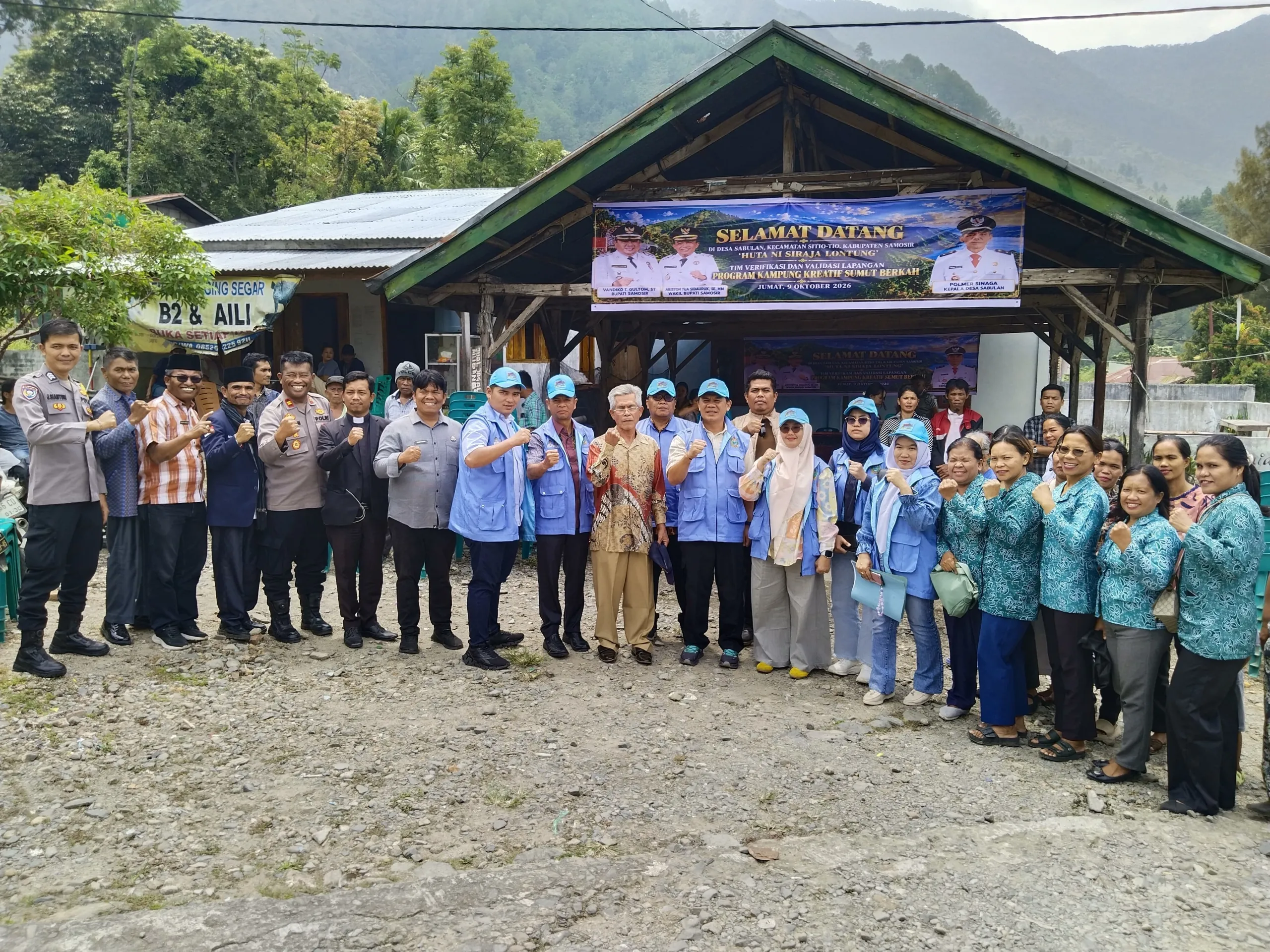 Pemkab Samosir Usulkan Desa Sabulan Menjadi Kampung Kreatif Melalui Program Sumut Berkah