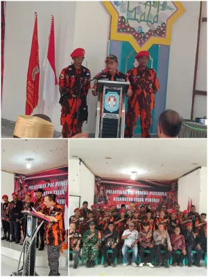Pimpinan Anak Cabang ( PAC) Pemuda Pancasila Kecamatan Teluk Pakedai Resmi Dikukuhkan