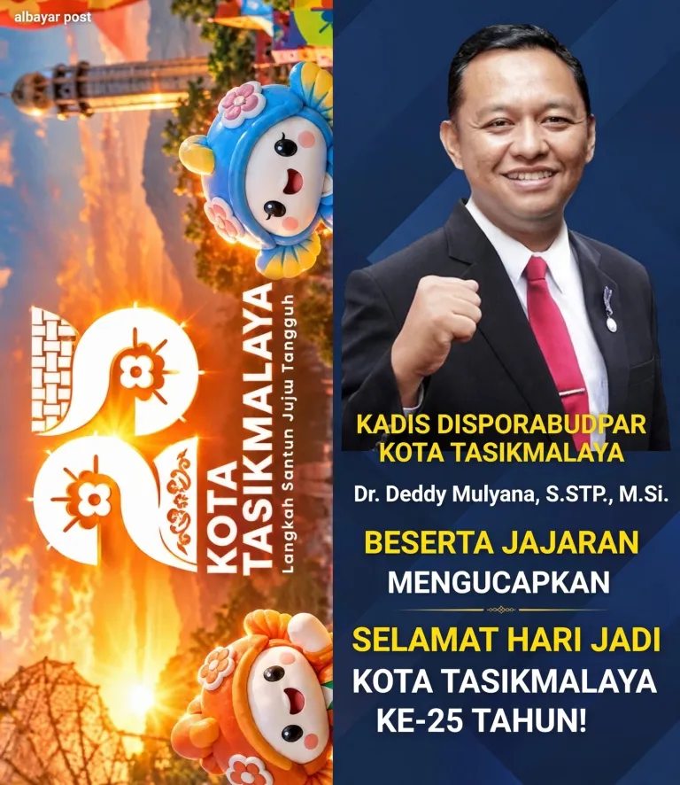 Selamat Hari jadi Kota Tasikmalaya ke 25 Tahun