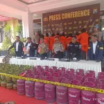 Polres Pasuruan Tetapkan Delapan Tersangka Kasus Penyalahgunaan LPG Subsidi, Ratusan Tabung Disita