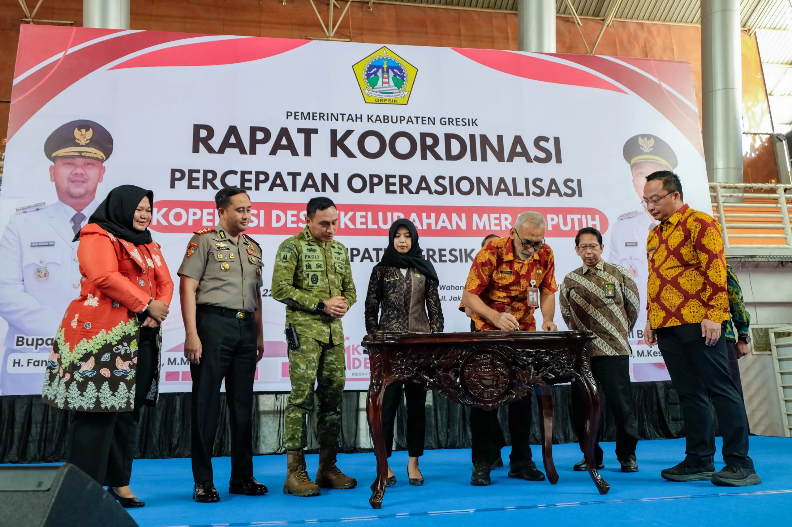 Pemkab Gresik Gelar Rakor Percepatan Operasionalisasi 356 Koperasi Merah Putih