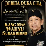 Duka Membumbung di Bojonegoro, Ketua SH Terate Kang Mas Wahyu Subakdiono Berpulang