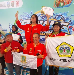 Baiq Aisyah Hernawang Persembahkan Emas Pertama untuk Kota Mojokerto di POPDA XV Jawa Timur