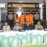 Polres Pasuruan Berhasil Tangkap 4 Tersangka Dugaan Pengemasan Ulang Beras SPHP