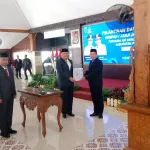 H. Suwito Resmi Pimpin Perumda Tirta Argapura, Pelantikan Dipimpin Sekda Ugas Irwanto