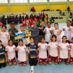 Turnamen Handball (Bola Tangan) Piala Bupati Samosir  Tingkat Pelajar Berakhir, Seluruh Tim  Tampil Sportivitas