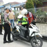 Bapenda Samosir Bersama Polres Dan Samsat Gelar Razia Gabungan Pajak Kendaraan Bermotor