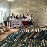USTP Grup–PT SMG Salurkan Bantuan 1070 Dus Keramik Senilai Rp68,48 Juta untuk Pembangunan YSPA PATMOS