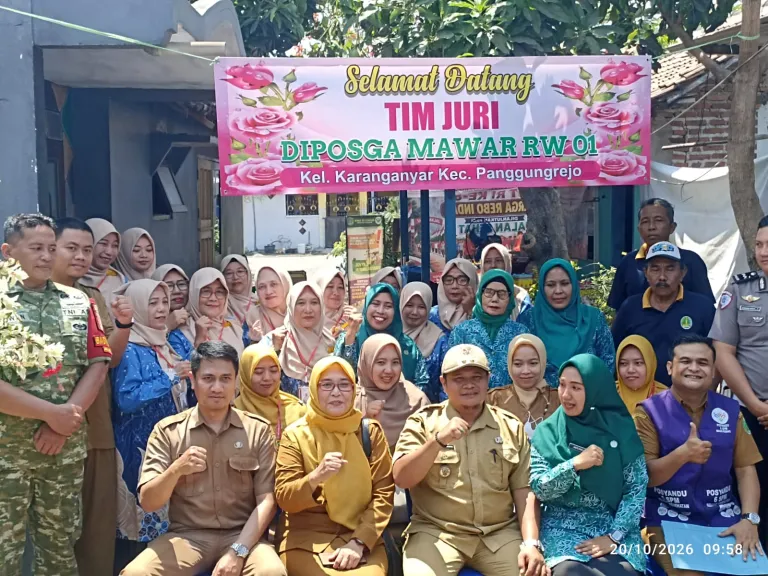 Posyandu Mawar RW 1 Kelurahan Karanganyar Ikuti Lomba Bidang Kesehatan Tingkat Kota Pasuruan